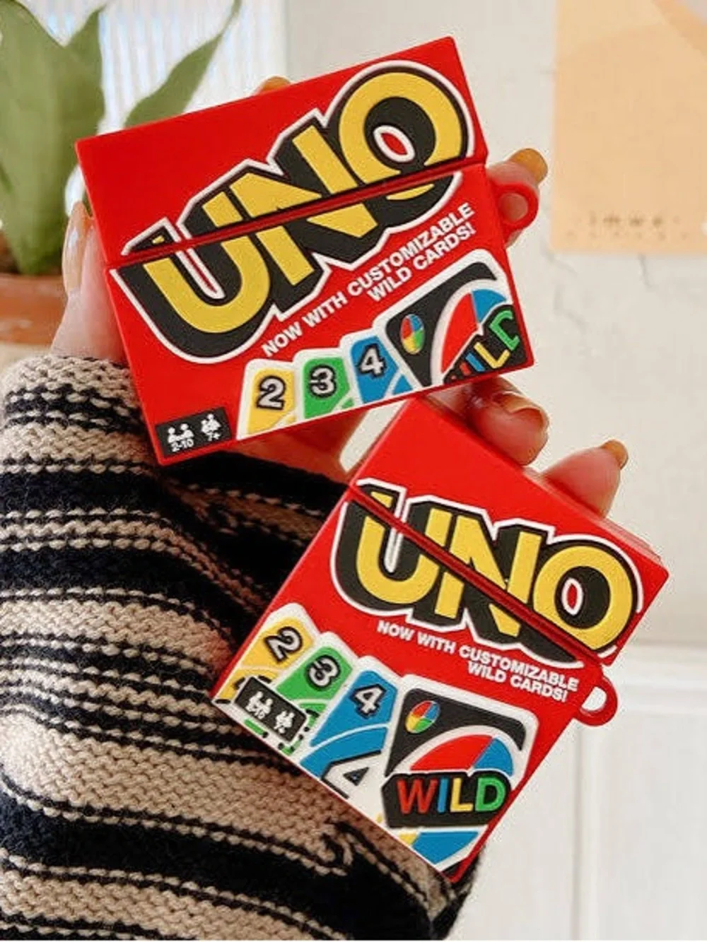 UNO Red Card Game Design Phone Case - Red